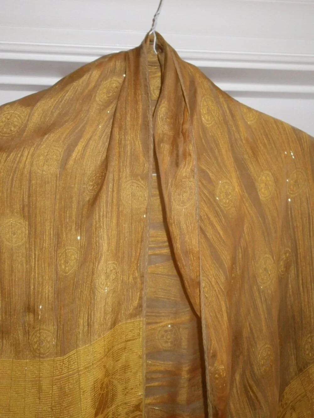 Women’s 100% Silk Patterned Scarf